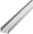 Швеллер ЛУКА серебро 1000x10х2 мм