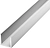 Швеллер ЛУКА серебро 1000х20х1,5 мм