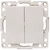 Выключатель EKF Стокгольм 2-кл. 10А белый