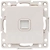 Розетка EKF Стокгольм RJ-45 1-местная белый