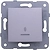Переключатель Panasonic Karre Plus 1 клавишный с индикацией серый