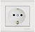 Розетка Makel Manolya 41001028 белая
