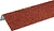 Наличник сталь ТЕХНОНИКОЛЬ HAUBERK терракотовый 1250 мм