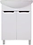 Тумба под раковину напольная Ариа 80х55,6 см белая