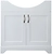 Тумба напольная под раковину SANITA СLASSIC 80х80 см МДФ белая
