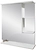 Шкаф зеркальный навесной универсальный ЛИЗА 74х62 см белый