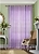 Штора кисея полиэстер 300х290 см розово-фиолетовая 1 шт
