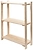 Стеллаж универсальный Согра дерево 115х63х24 см бежевый 