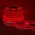 Гибкий неон Apeyron Electrics 10-213 108LED IP65 220 В 6 Вт красный 1 м