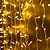 Гирлянда занавес SH LIGHTS 544 LED теплый белый 1,5х2,2 м