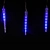 Гирлянда наружная Glos IE Тающие сосульки 84 LED холодный белый/синий 3 м