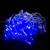 Гирлянда бахрома SH LIGHTS 100 LED синий 2х0,5 м