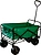 Тележка сумка складная 4 колеса садовая