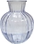 Ваза NiNaGlass Белла стеклянная лаванда 90x195 см