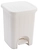 Мусорная корзина 3 л пластик белая