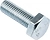 Болт DIN 933 Стройбат шестигранный М10х40 мм 2 шт