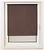Рулонные шторы Markisol A ткань 80х175 см шоколадные
