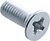 Винт DIN 965 Стройбат крестообразный М6х20 мм 8 шт