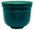 Кашпо d30 металлическое синее