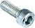 Болт DIN 912 Стройбат внутренний шестигранный М6х16 мм 6 шт