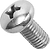 Винт DIN 7985 5x10 полукруглая голова, нержавеющая сталь 10 шт