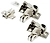 Петля мебельная LEMAX Prof 2PCS-M403-HALF