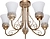 Потолочная люстра J-LIGHT Nelly 1346/5C 5хЕ27х60 Вт