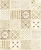 Виниловые обои Гомельобои Майолика 61 бежевые 0,53х10,05 м