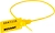 Пломба REXANT пластиковая номерная 320 мм желтая 50 шт
