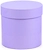 Подарочная коробка круглая сиреневая 15х15 см