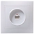 Розетка IEK КВАРТА РК10-КБ белый