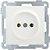 Розетка IEK BOLERO РС10-1-0-Б белый