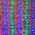 Гирлянда дождь Neon-Night мультиколор 1,5х1,5 м