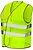 Жилет сигнальный флуоресцентный XL желтый