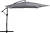 Зонт садовый ALVARADO графит 300x255 см