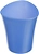 Стакан для зубных щеток VANSTORE Smile голубой