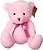 Мягкая игрушка Mimi Toys Мишка с атласным бантом 18х18х25 см цвет в ассортименте
