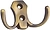 Крючок мебельный KERRON Hooks KR 0020 AB двойной бронзовый