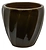 Горшок керамика "Глазурь" бронза D39 H36,5