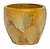 Горшок керамика "Глазурь" бежевый D20 H18