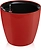 Горшок пластиковый автополив глина D27 H26