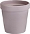 Кашпо со встроенным дренажем ТЕРРА беж-розовый D13 H12,8