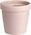 Кашпо со встроенным дренажем ТЕРРА пудровый D19 H18,7