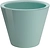 Кашпо со встроенным дренажем КЛАССИКА нефрит D19 H16