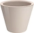 Кашпо со встроенным дренажем КЛАССИКА пудровый D19 H16