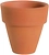 Горшок глиняный ТЕРРАКОТ конус D6 H6,5