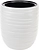 Кашпо лайн IDEA белый ротанг D35 H39