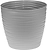 Кашпо дюна IDEA французский серый D22 H20