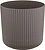Кашпо вельвет IDEA французский серый D16 H15,5