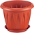 Кашпо алиция IDEA терракотовый D20 H16